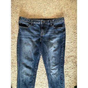 Calvin Klein Jeans Dark Wash Boyfriend Denim with Pocket Detail - Size 10 (30)